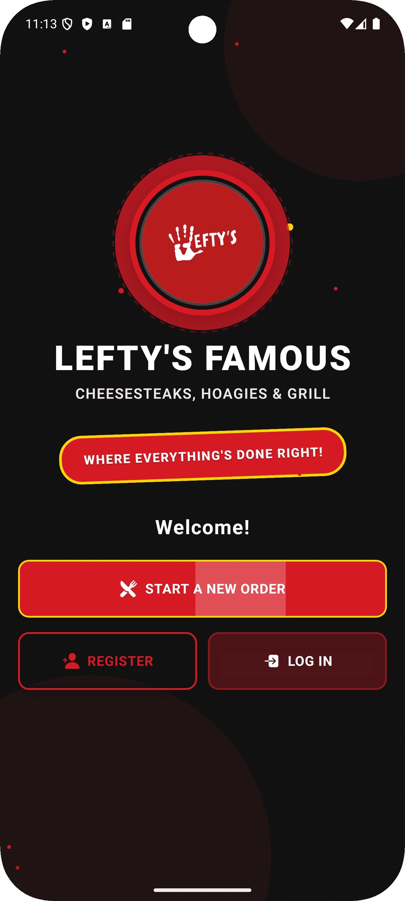 Lefty's Cheesesteaks - Screenshot 1